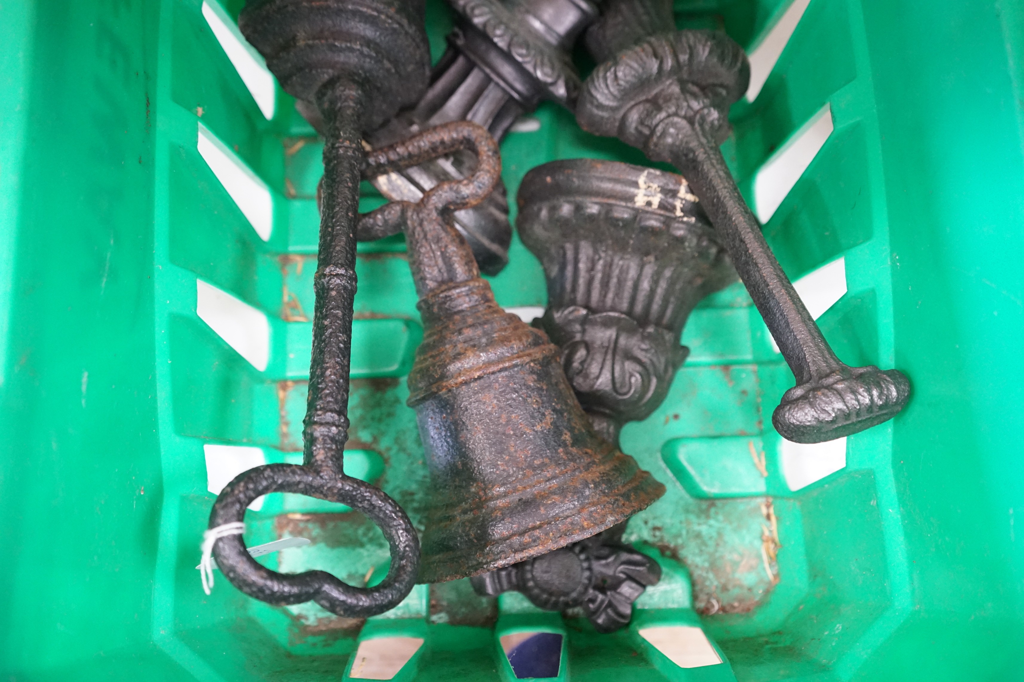 Five assorted Victorian decorative doorstops